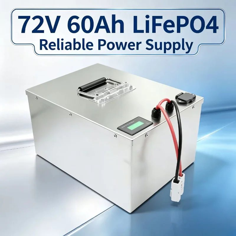 72V 60Ah Lifepo4 Battery Pack - Аккумулятор LiFePO4 72 В, 60 Ач,