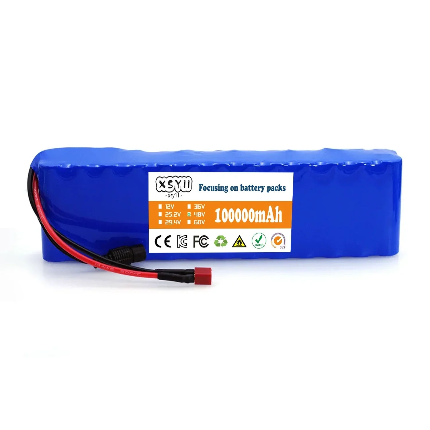 13S2P 48 В 100 Ач высокая мощн – обзор и цена 60V 30Ah Electric Scooter Battery