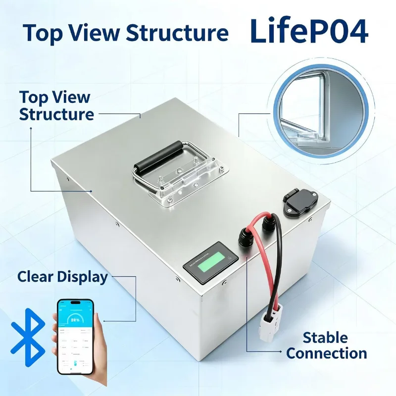 Аккумулятор LiFePO4 72 В, 60 А – обзор и цена 72V 60Ah Lifepo4 Battery Pack